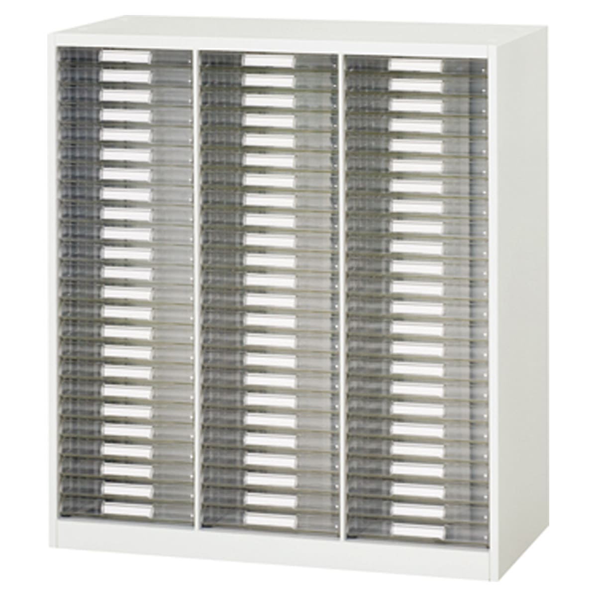 バリアス・シスト スタンダード トレー型 B4用紙用浅型24段 下置専用 H1030 V940-11PSB-画像1