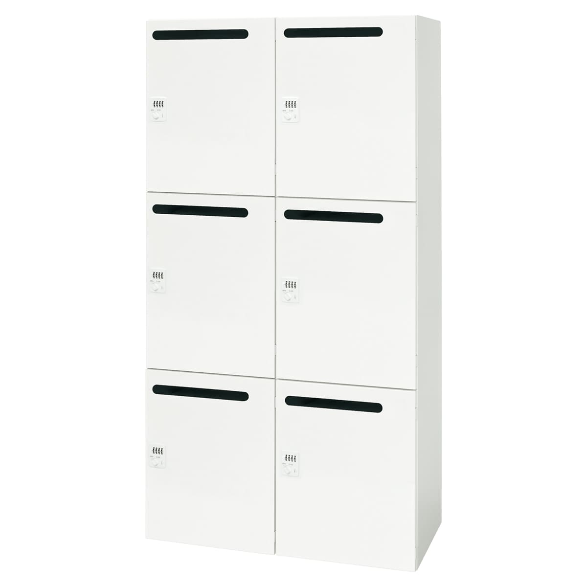 バリアス・シスト パーソナルユニット メールロッカー型 6人用 下置専用 V945-186SLD-画像1