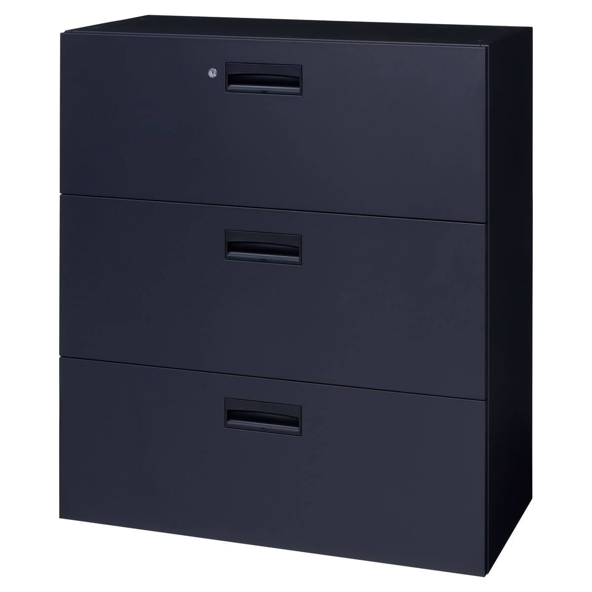 バリアス・シスト ブラック 3引出し型 下置専用 H1030 V945-311BD-画像1