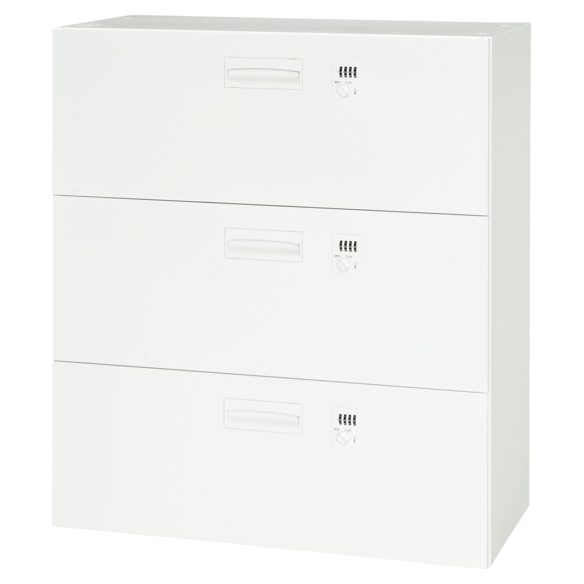 バリアス・シスト スタンダード 各段ダイヤル錠付引出し型 下置専用 H1030 V945-311DD-画像1