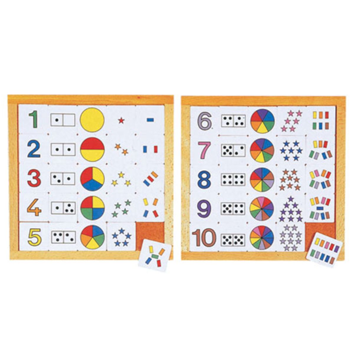 数と色合わせボード 7604-画像1