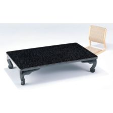 お値下げ‼️【木曽漆器】正方形座卓 木曽 うるし」演漆の座卓