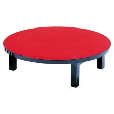 中華 円型座卓 （折脚）｜演漆