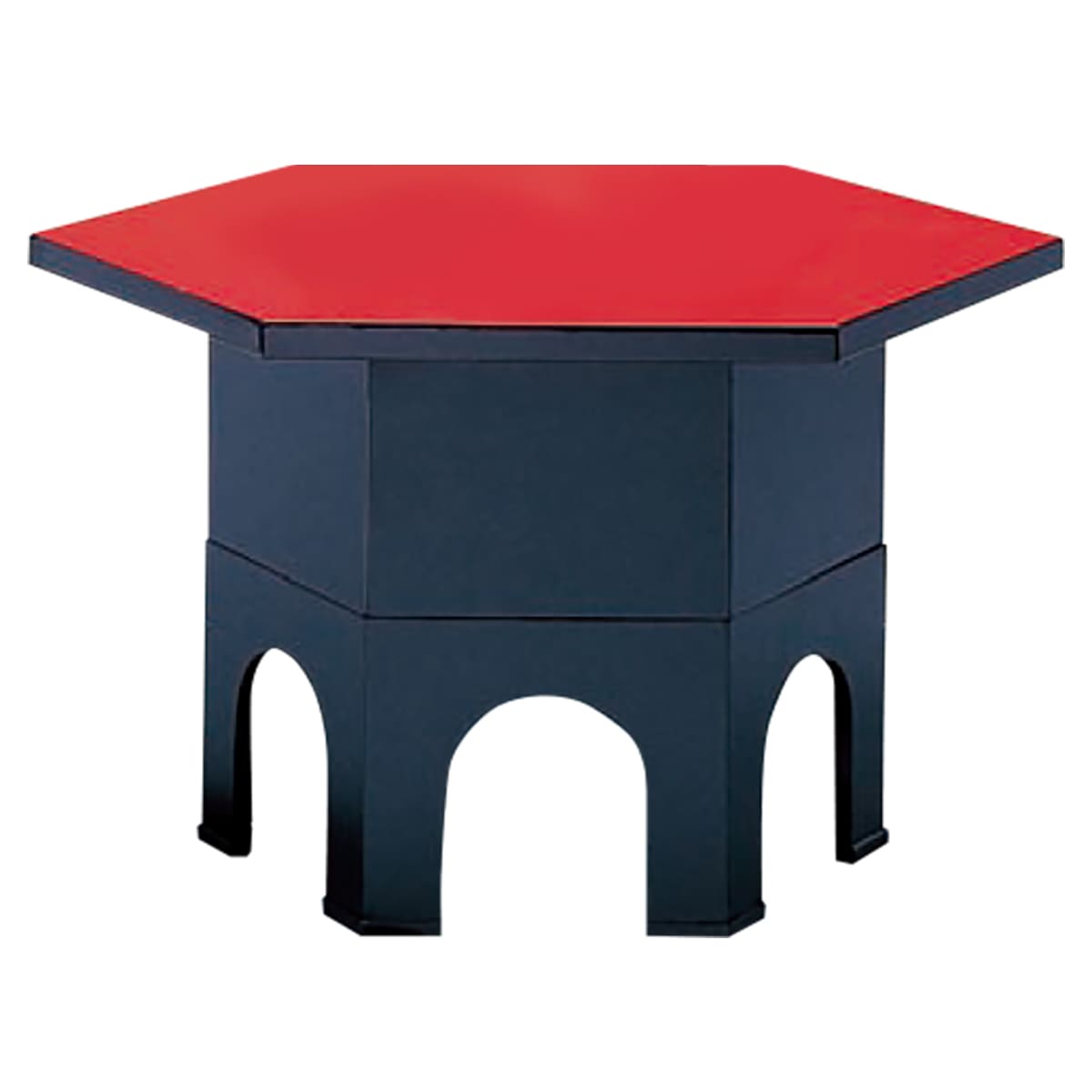 中華 六角テーブル (洋式)-画像1