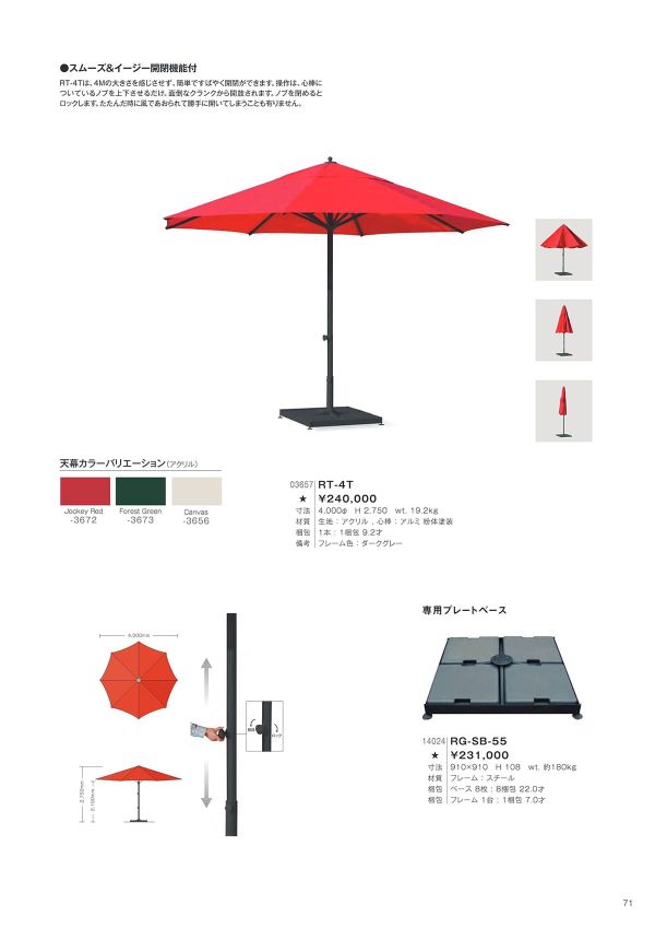 RG-SB-55 化粧プレート付のカタログ画像-1