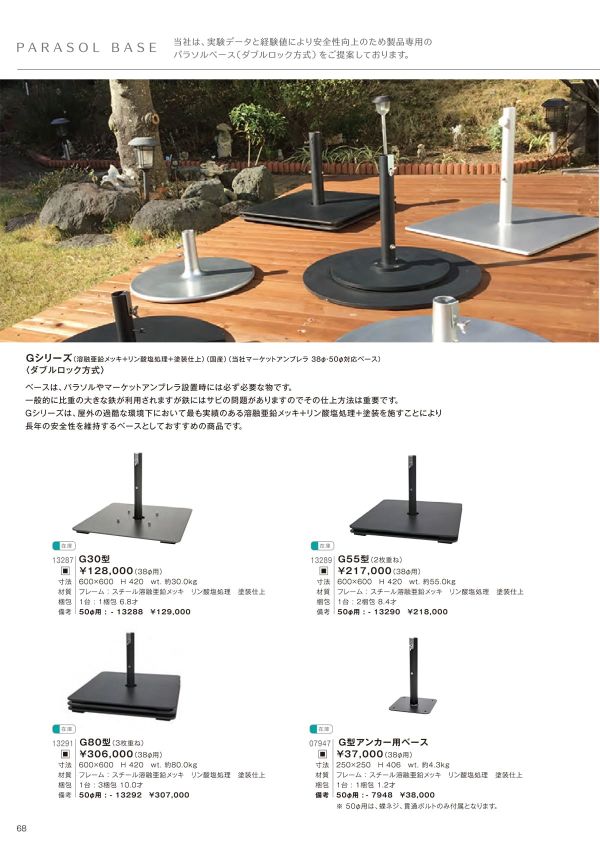 G55型 2枚重（φ38用）のカタログ画像-1