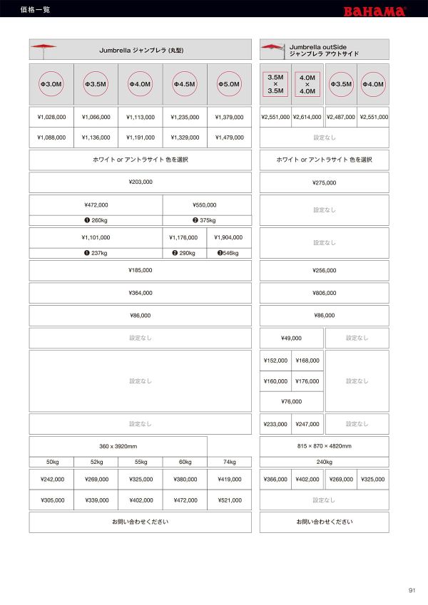 バハマ用 鉄板ベース 290kgのカタログ画像-2