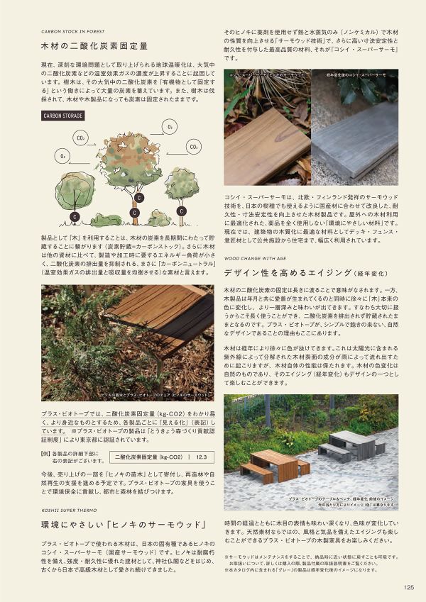 ビオトープ プラス・ビーシリーズ スツールのカタログ画像-5