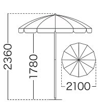 FP45 12本骨（ガーデン用）