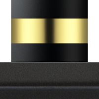 ブラック/ゴールド/ブラック