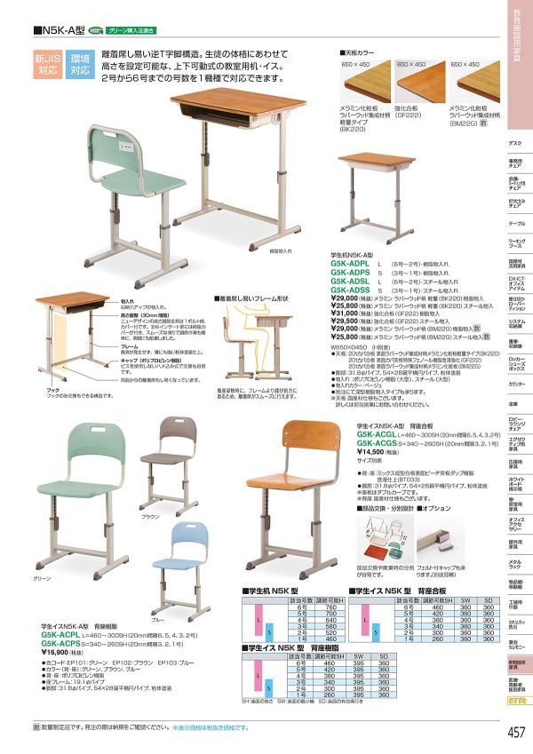 学生机 N5K-A型のカタログ画像-1