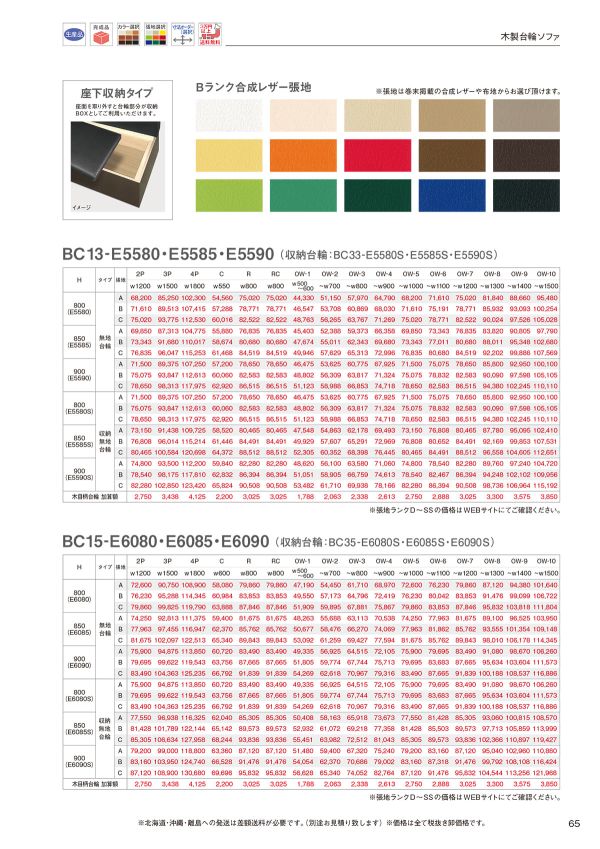 BC13-E5580・E5585・E5590のカタログ画像-2