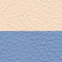 アイボリー/ブルー