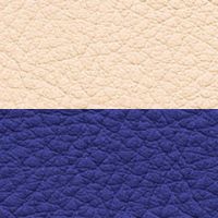 アイボリー/ダークブルー