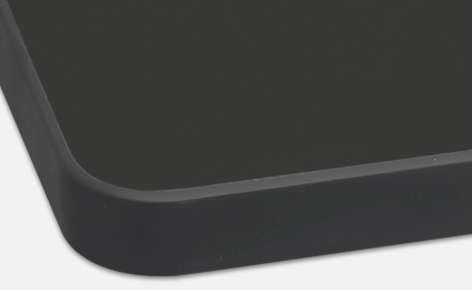 強い衝撃に耐える厚口ソフトエッジ