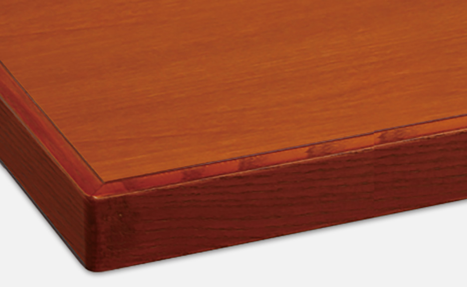 メラミン天板（木製エッジ）9N系色 WF-M9N｜ハストネットのオーダー