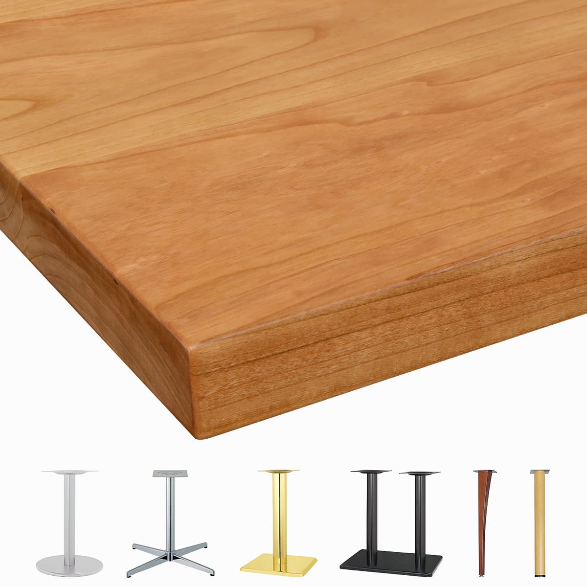 無垢材天板 ブラックチェリー BC-WDSW-画像1