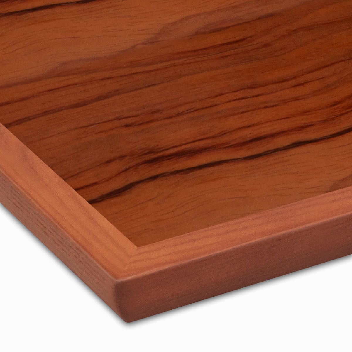 天然木突板天板（木製船底形エッジ）ブビンガウッド BU-WDVE-WR 天板のみ-画像1