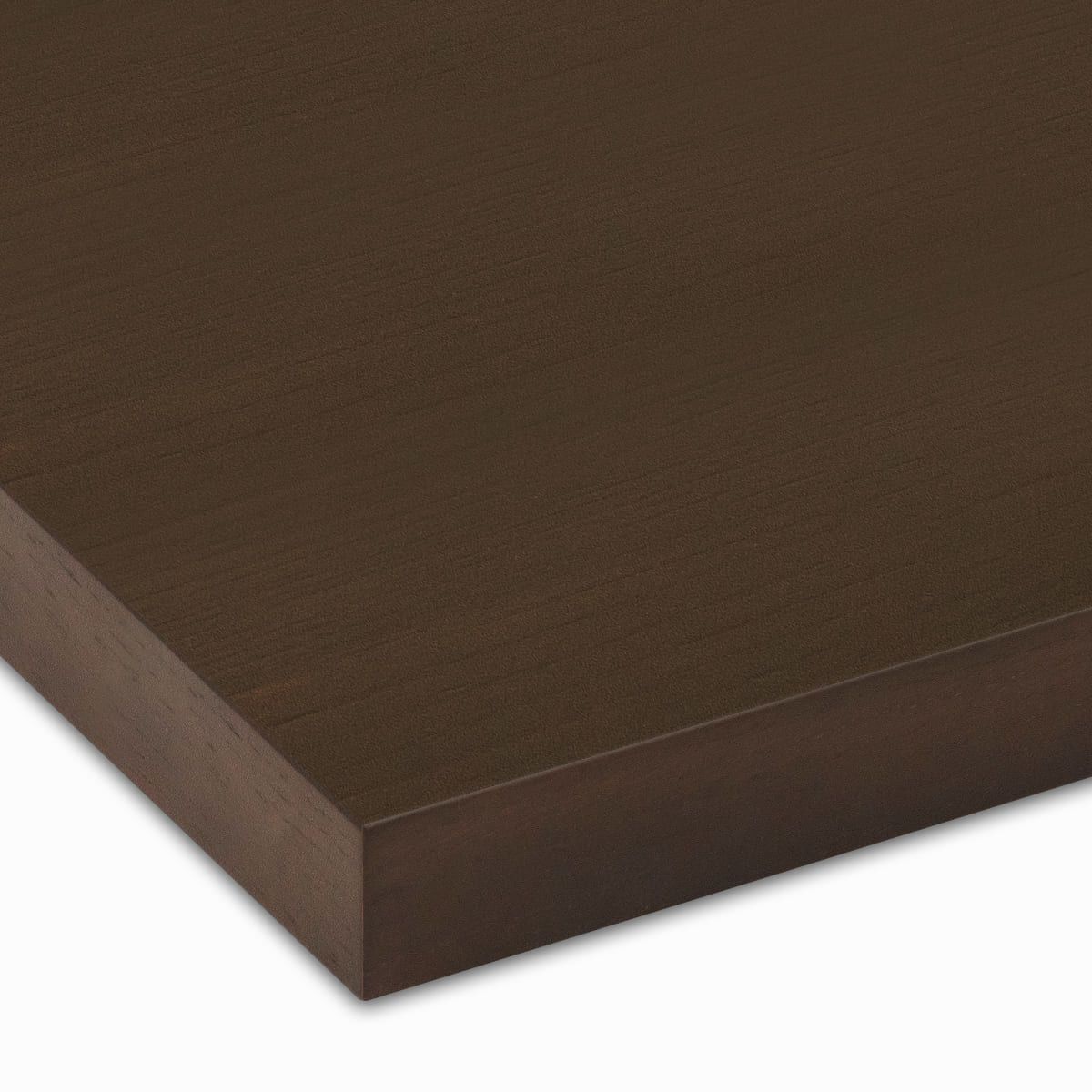 天然木突板天板（突板エッジ）ダークブラウン DB-WDVE-MC 天板のみ-画像1