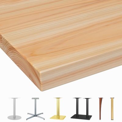 無垢材天板 国産桧（無節）HI-WDSW