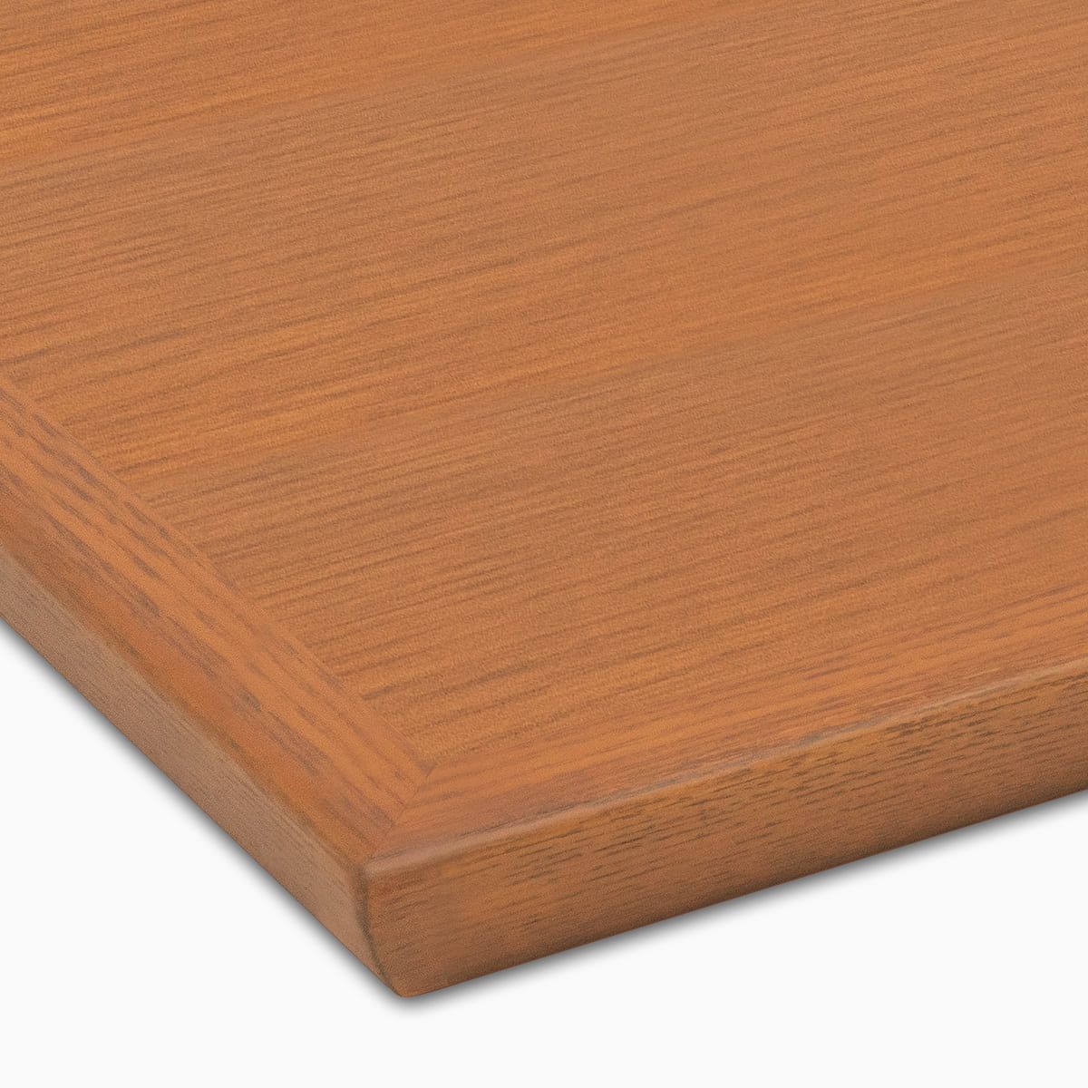 天然木突板天板（木製船底形エッジ）ライトブラウン LB-WDVE-WR 天板のみ-画像1