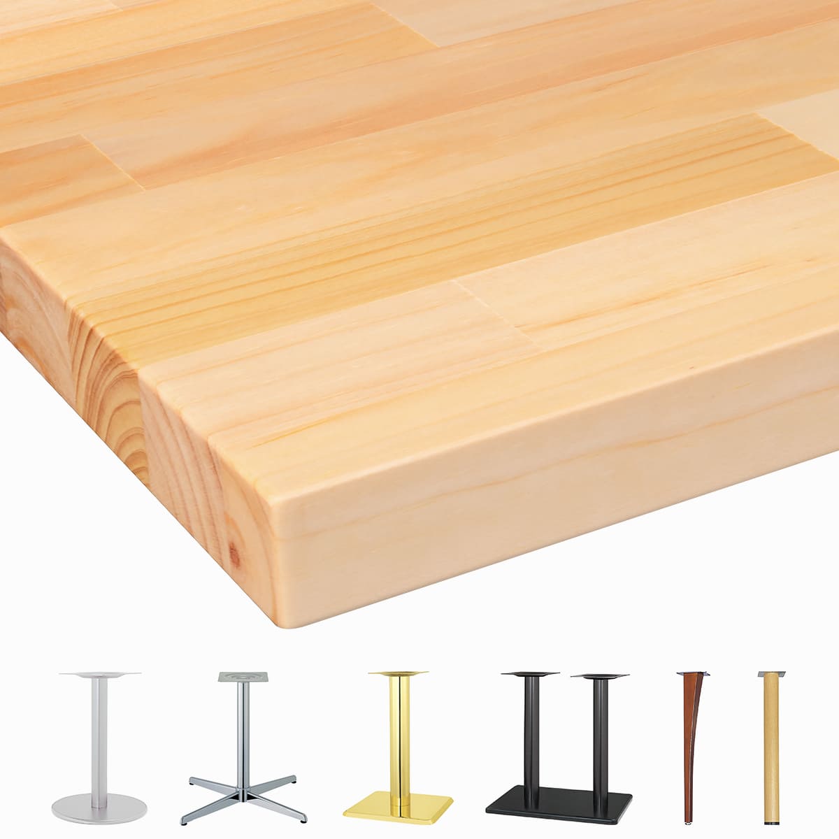 集成材天板 メルクシパイン MEP-WDEW-画像1