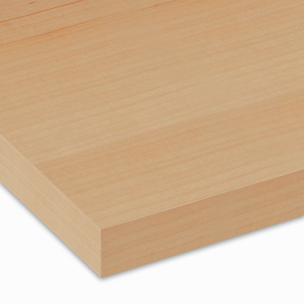 天然木突板天板（突板エッジ）メープルウッド MP-WDVE-MC 天板のみ-画像1