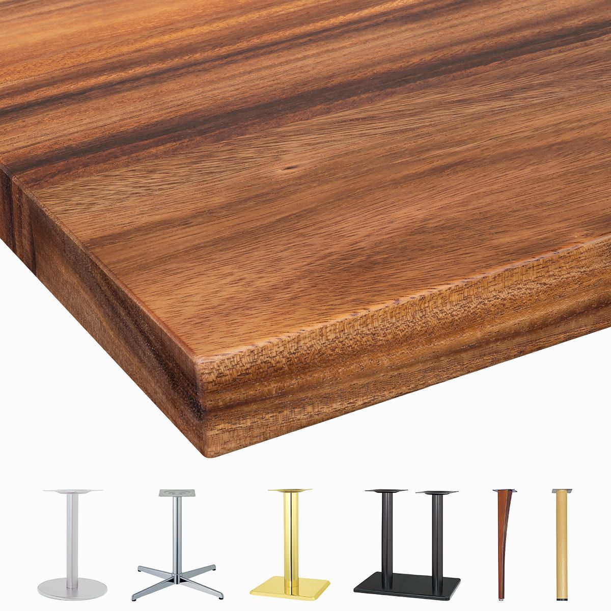 無垢材天板 モンキーポッド MO-WDSW-画像1