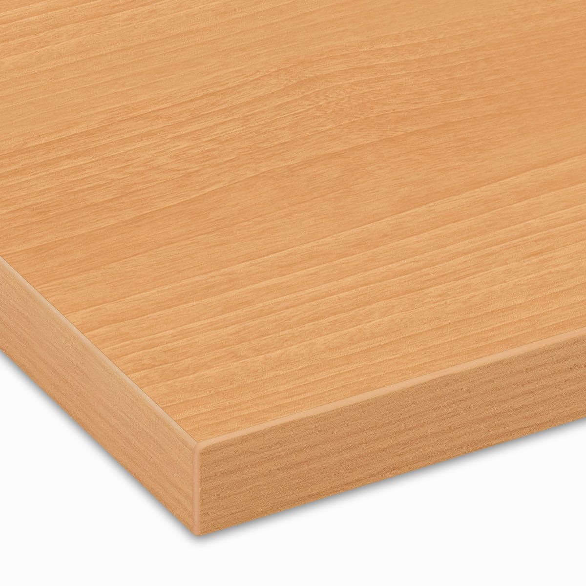 木目メラミン天板（樹脂エッジ）ナチュラル NA-WD-AH 天板のみ-画像1