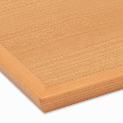 木目メラミン天板（木製船底形エッジ）ナチュラル NA-WD-WR 天板のみ