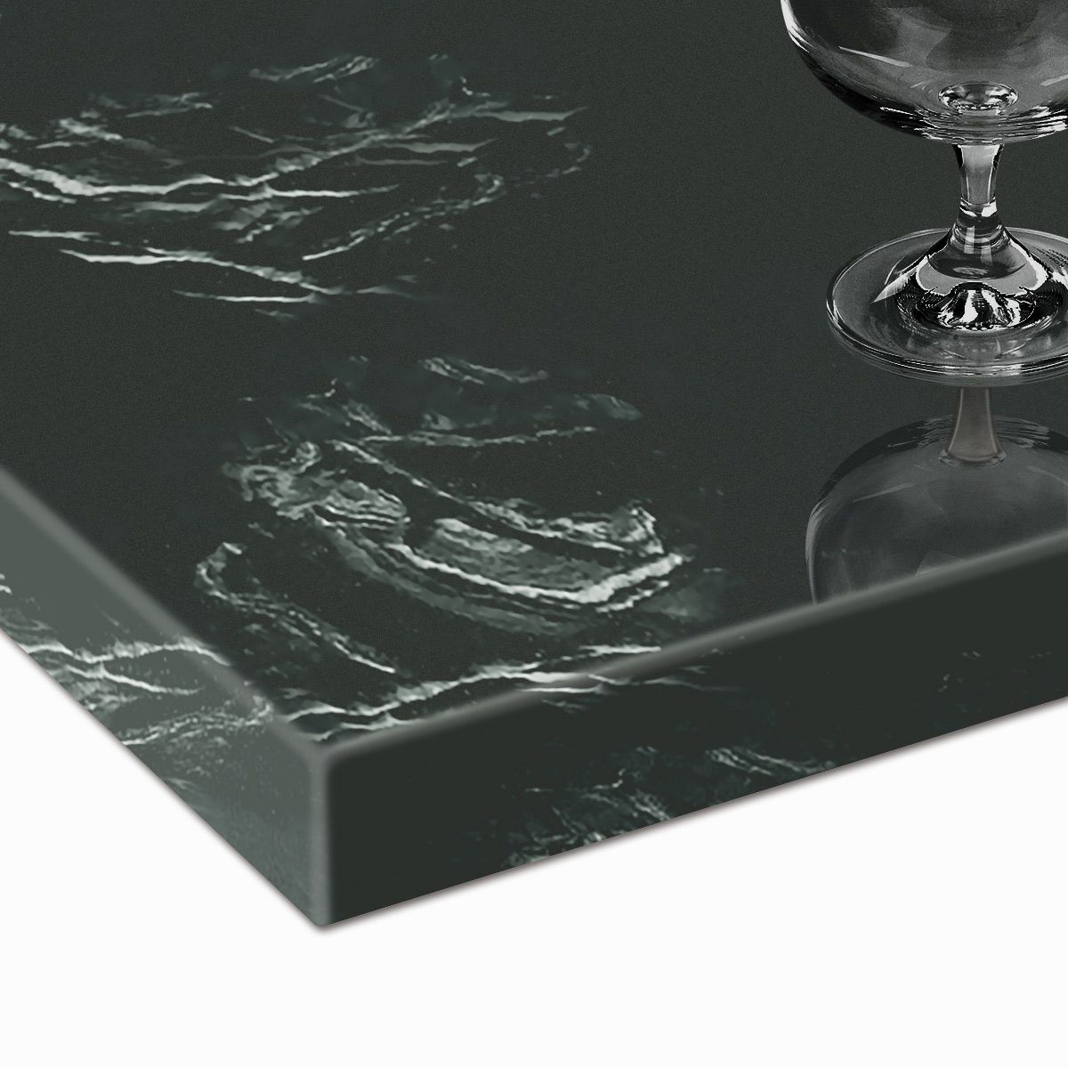 人工大理石天板(鏡面マーブル柄)ニューオニックス OW-110 天板のみ-画像1