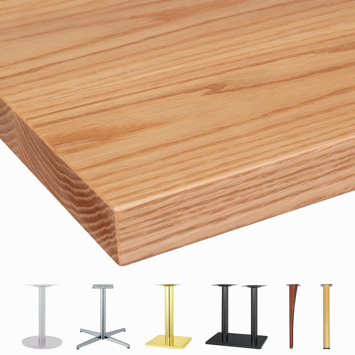 無垢材天板 レッドオーク REO-WDSW-画像1