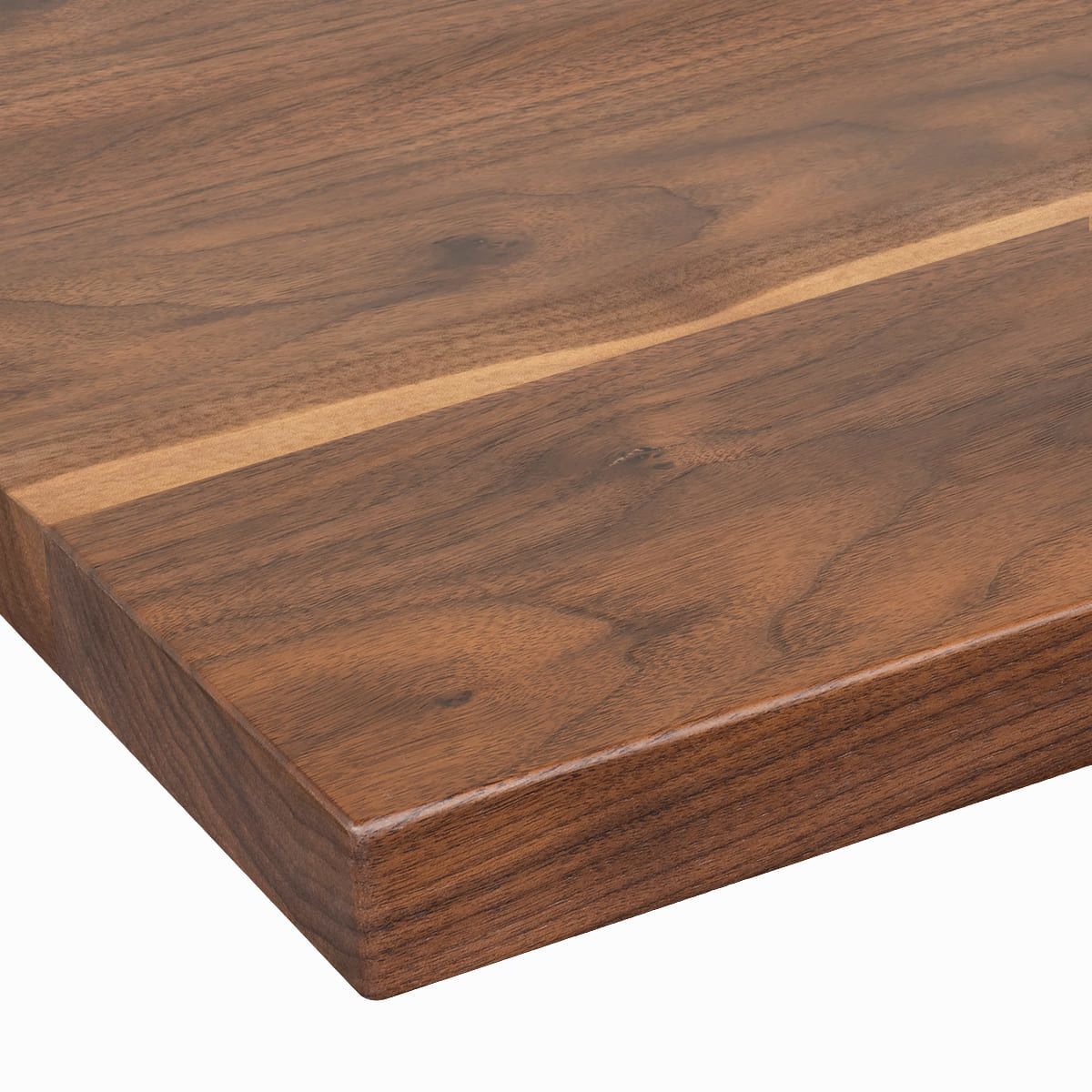 無垢材天板 ウォールナット（節有・白太有）WAK -WDSW 天板のみ-画像1