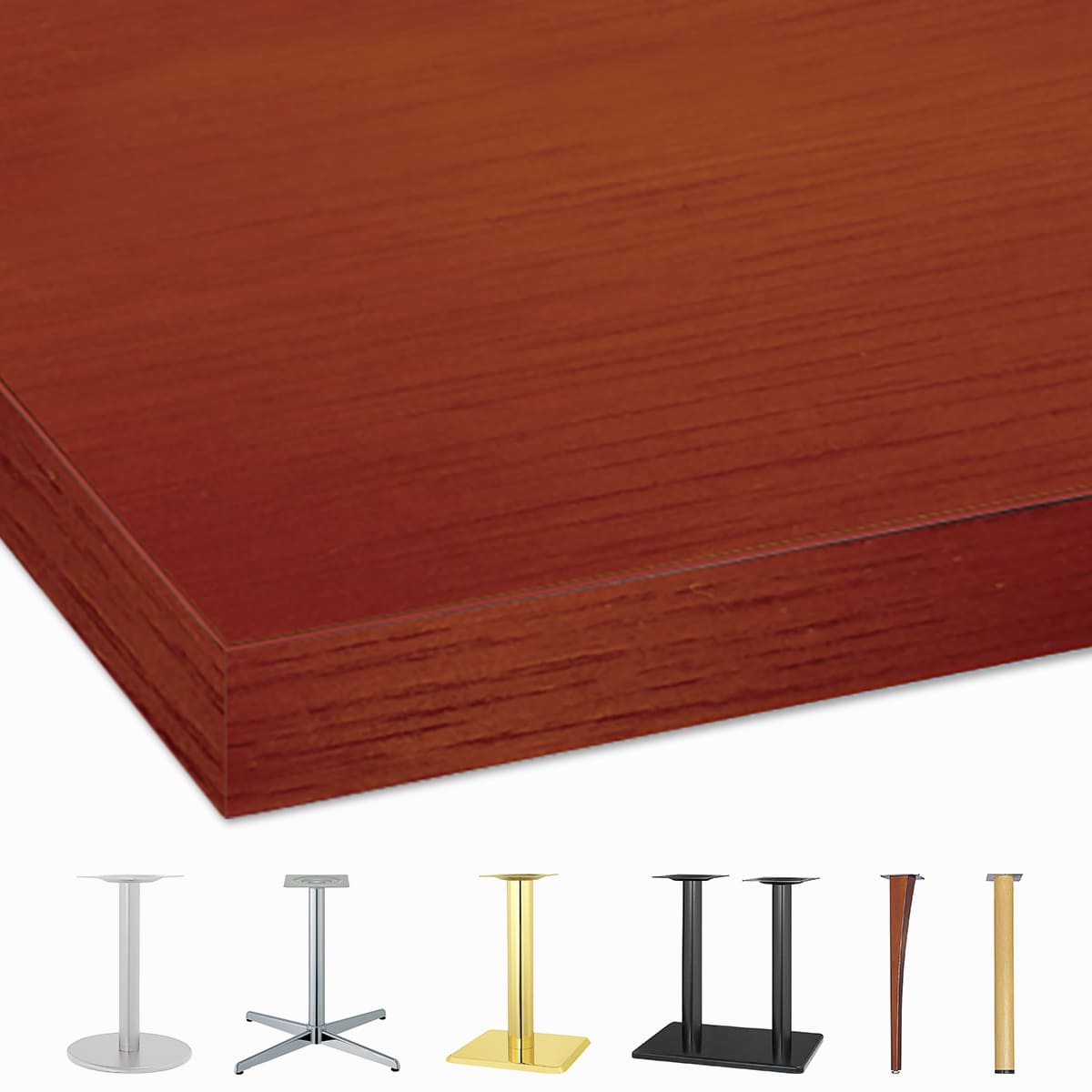 天然木天板（突板エッジ）9N系色 オーク柾目 WC-W9N-画像1