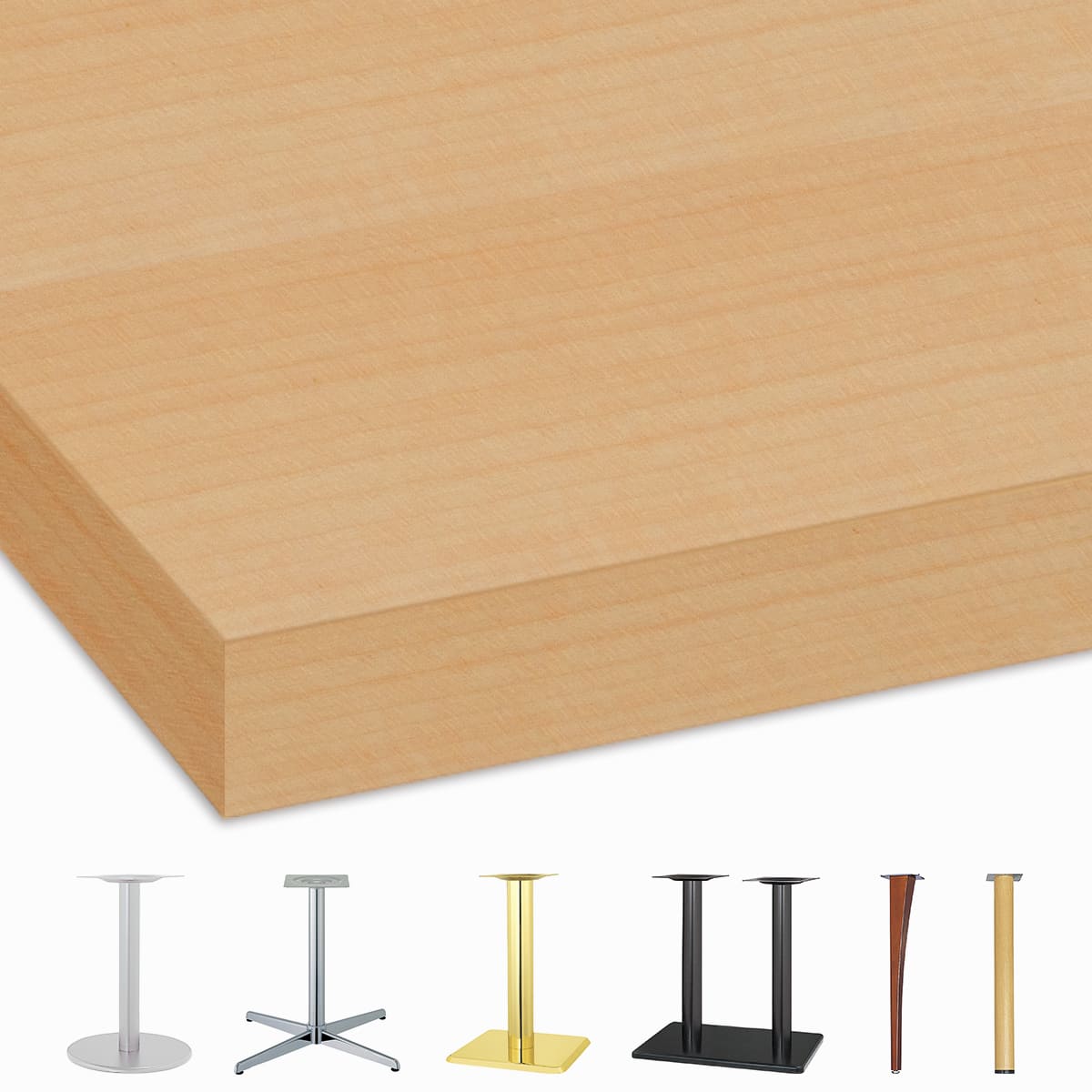 天然木天板（突板エッジ）メープルウッド WC-WMP-画像1