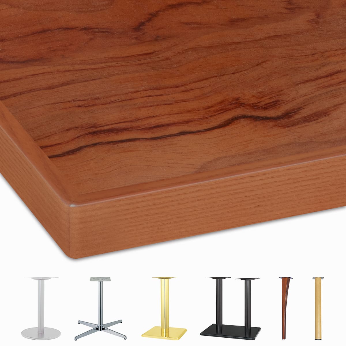 天然木天板（木製エッジ）ブビンガウッド WF-WBG-画像1