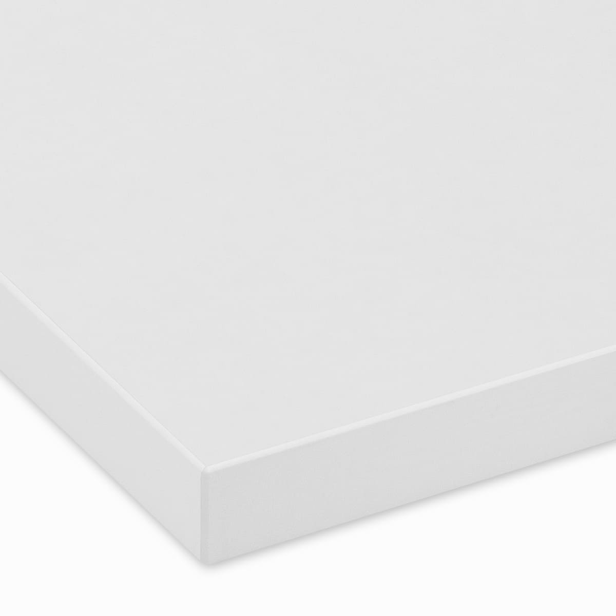 無地メラミン天板（樹脂エッジ）ホワイトグレー WG-MT-AH 天板のみ-画像1