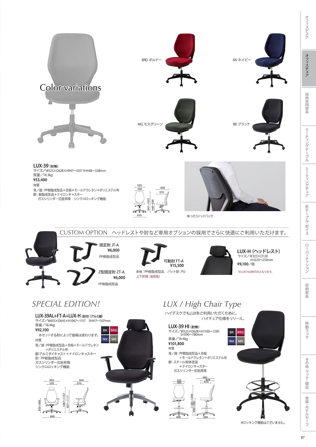 井上金庫 inoue カタログ P87