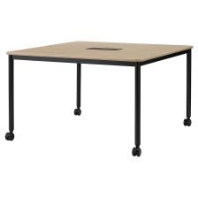 ARF コンバインテーブル ブラックフレーム 四角形 ARF-BSQ