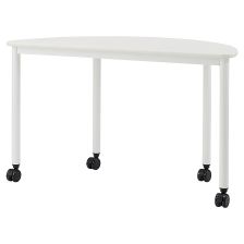 ARF コンバインテーブル ホワイトフレーム 半円 ARF-WSE