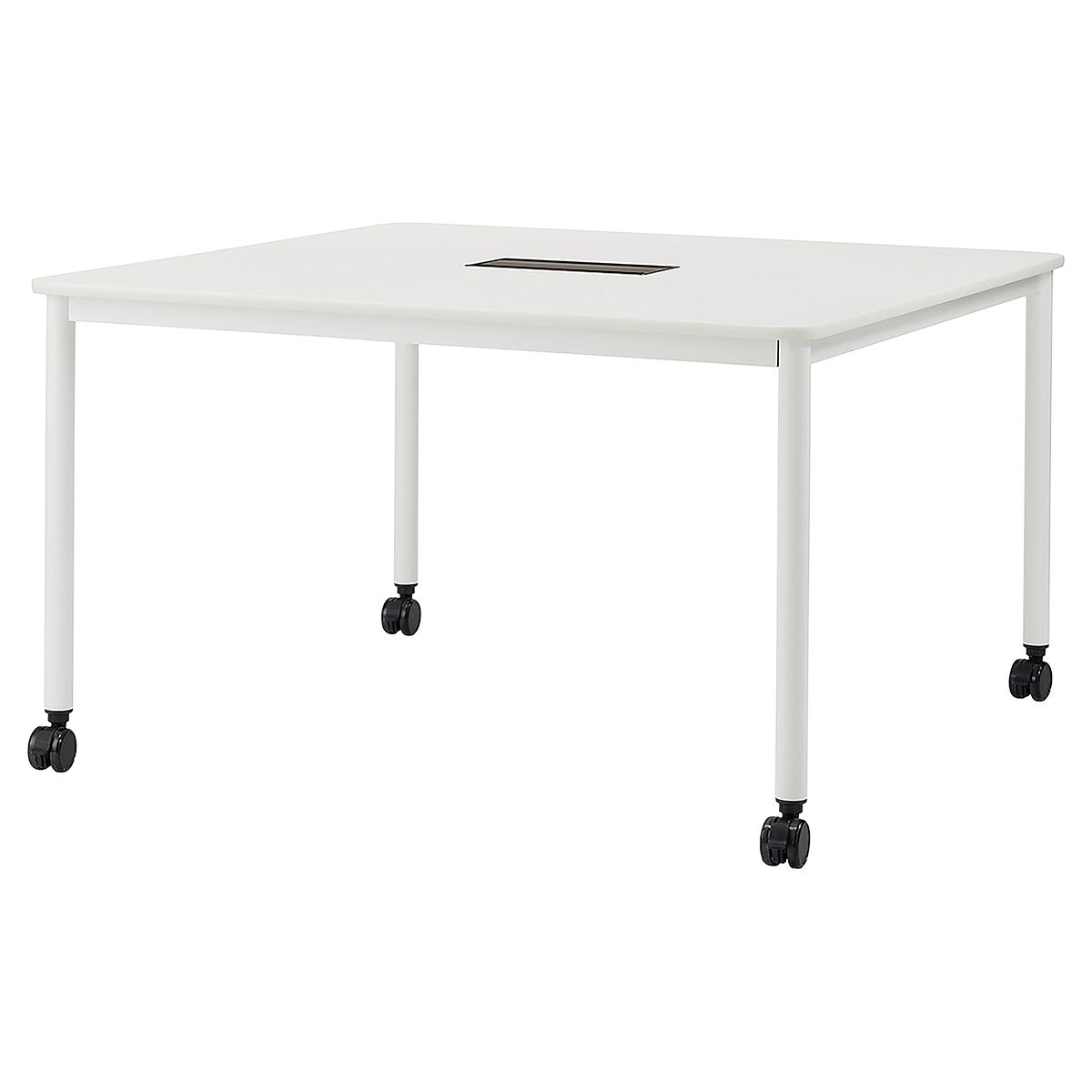 ARF コンバインテーブル ホワイトフレーム 四角形 ARF-WSQ-画像1