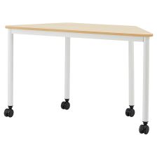 イノウエ 三角形コンバインテーブル ブラック脚 ブラック天板 井上金庫 コンバイン テーブル ARF-BIT W1200 D600 H720