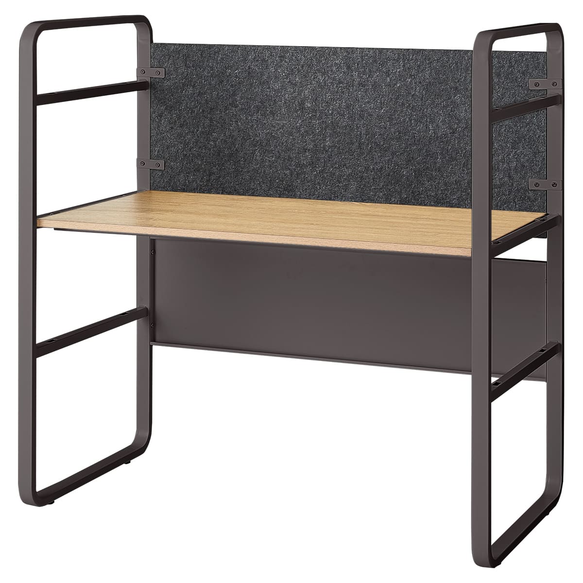 echelle 基本セット デスクタイプ フェルトパネル仕様 ブラックフレーム ECH-B1260FPDGFO-画像1