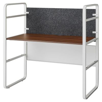 echelle 基本セット デスクタイプ フェルトパネル仕様 ホワイトフレーム ECH-W1260FPDGWN