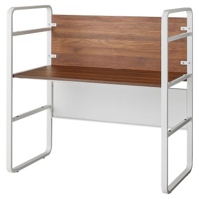 echelle 基本セット デスクタイプ 木製パネル仕様 ホワイトフレーム ECH-W1260WPWN