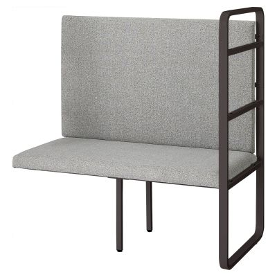 echelle 増連セット ベンチタイプ ブラックフレーム ECH-ZRB1260BCGL