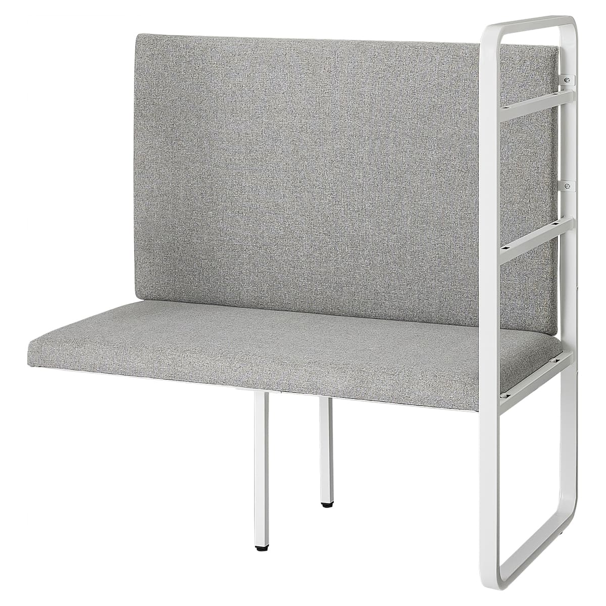 echelle 増連セット ベンチタイプ ホワイトフレーム ECH-ZRW1260BCGL-画像1