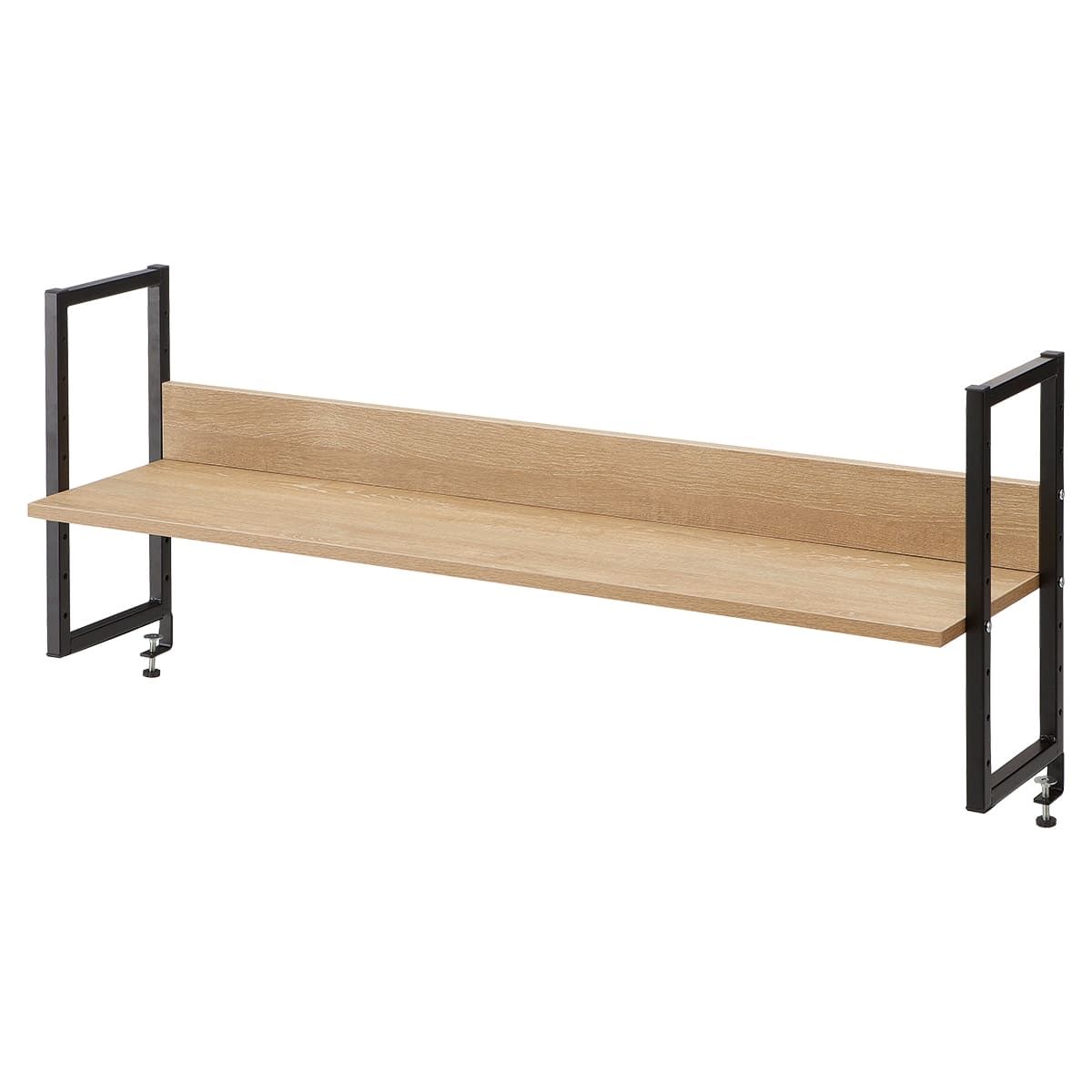 PNR デスクトップシェルフ ブラックフレーム-画像1