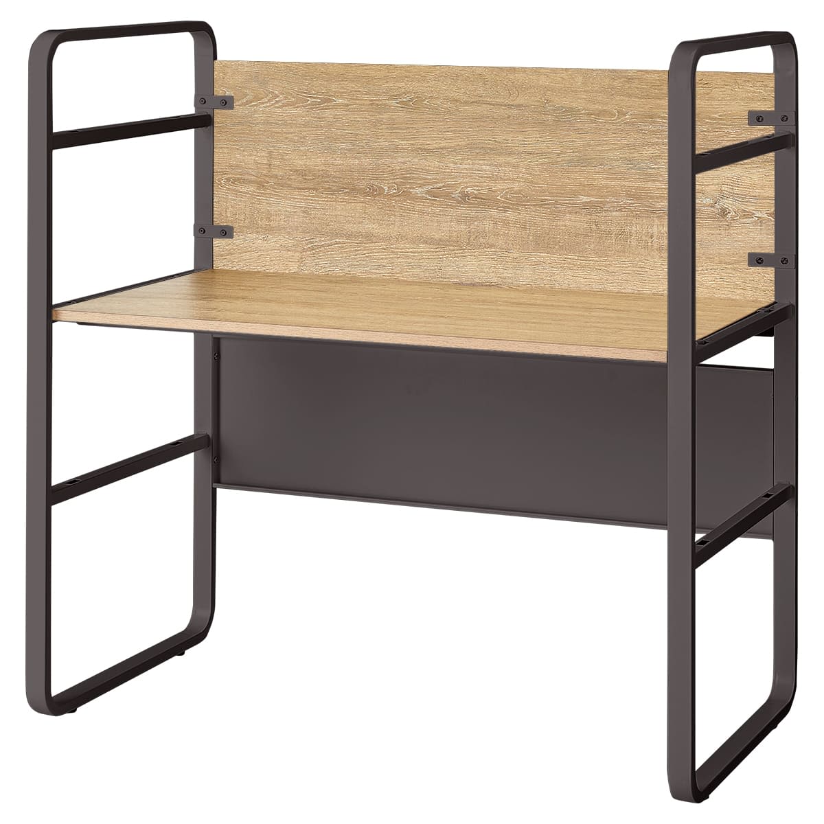 echelle 基本セット デスクタイプ 木製パネル仕様 ブラックフレーム ECH-B1260WPFO-画像1