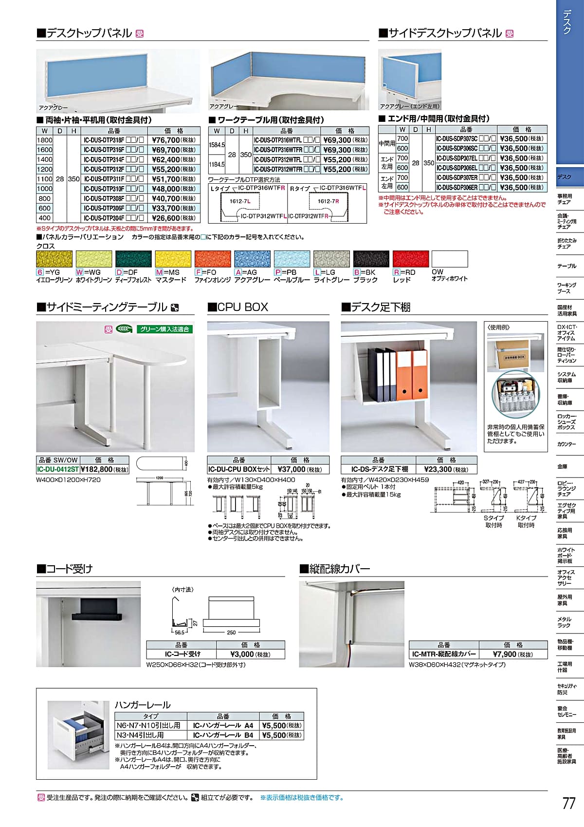 アイリスチトセ IRIS-CHITOSE カタログ P77